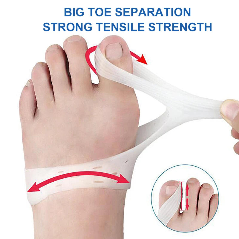 SiliconGel Shield – Protettore Trasparente per Bunion in Gel di Silice Medical