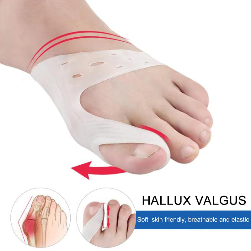 SiliconGel Shield – Protettore Trasparente per Bunion in Gel di Silice Medical