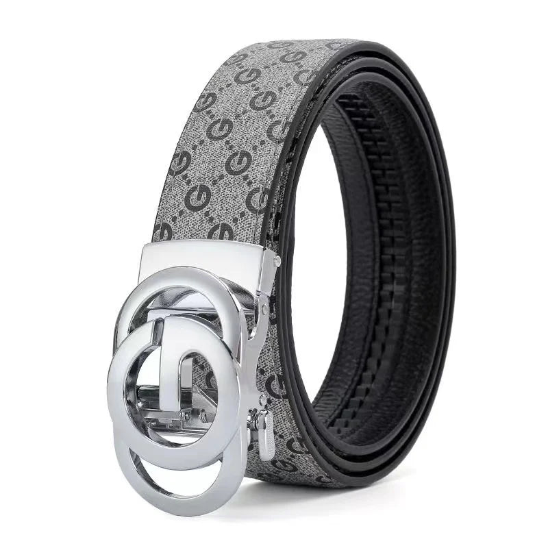 Cintura da Uomo in Vera Pelle e Cuoio Giovane – Design Versatile ed Elegante per Jeans e Look Casual