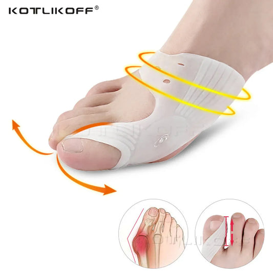 SiliconGel Shield – Protettore Trasparente per Bunion in Gel di Silice Medical